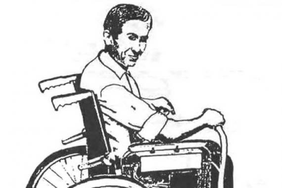 Mājas ratiņkrēsls invalīdiem Ratiņkrēsls “dari pats”.