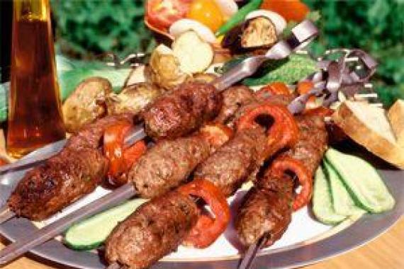 Lula kebab nella ricetta del forno